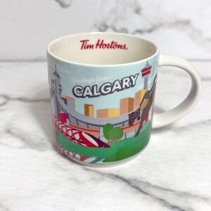 Tim Horton's Calgary Alberta Travel Collection Limited Edition Mug NEW